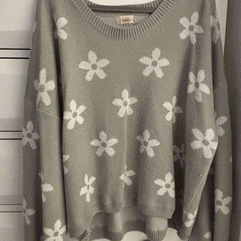 Altar'd State Floral Sweater